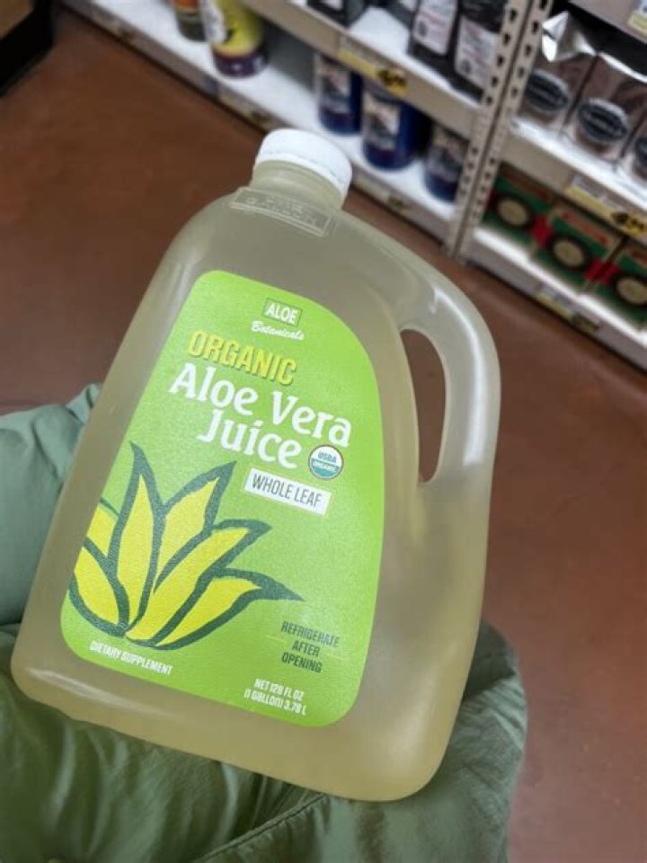 A Refreshing Dive Into Aloe Juice From Trader Joe's