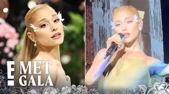 Ariana Grande's Unforgettable Met Gala Performance 2024