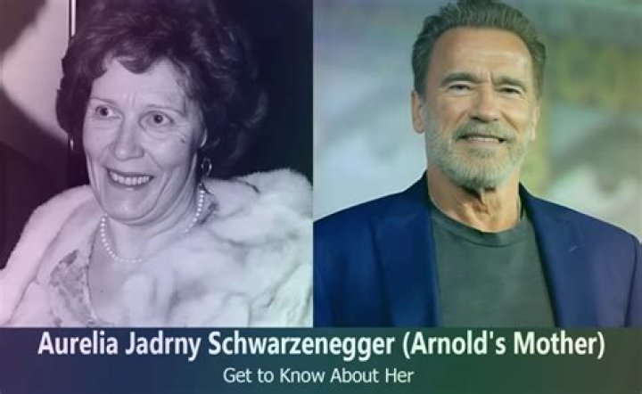 Aurelia Schwarzenegger What Happened To Arnold Schwarzenegger's Mother