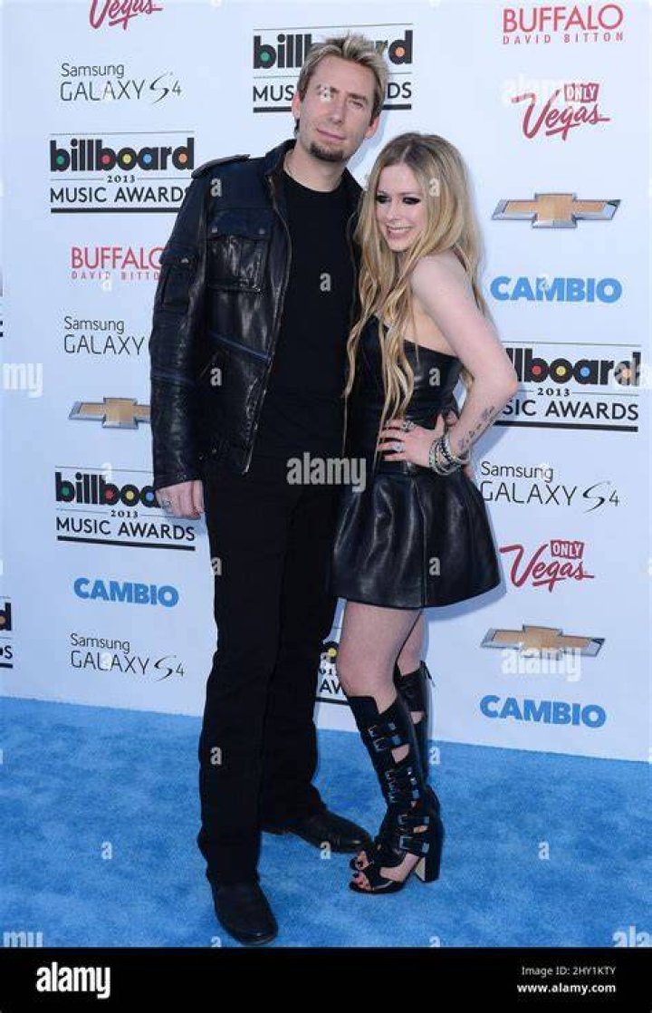 Avril LavigneChad Kroger Billboard Awards April 2013 Avril lavigne