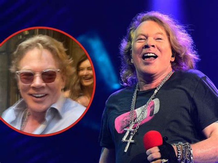 Axl Rose Has Wholesome Reaction to Fan Naming Her Son After Him