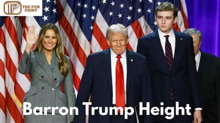 Barron Trump Height In Centimeters: Uncovering The Truth