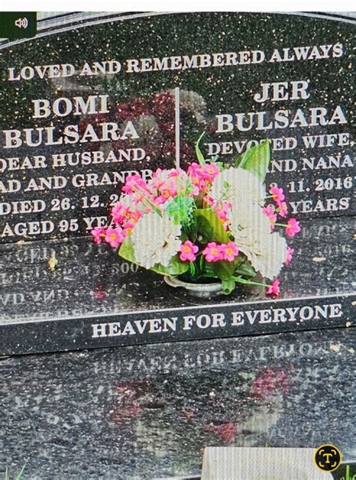 Bomi Rustomji Bulsara (19082003) homenaje de Find a Grave