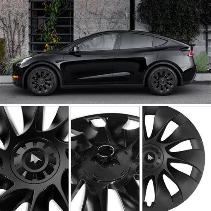 Buy Klutchtech Tesla Model Y Hubcaps 19 Inch Gemini Wheel Covers