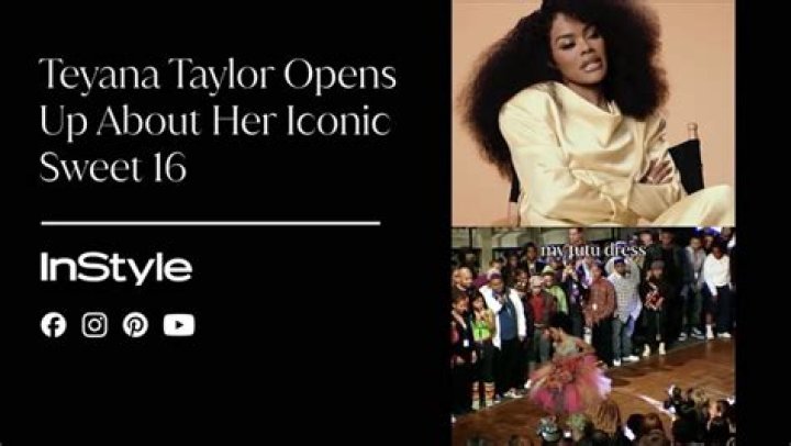 Celebrating The Glitz And Glamour Of My Super Sweet 16: Teyana Taylor