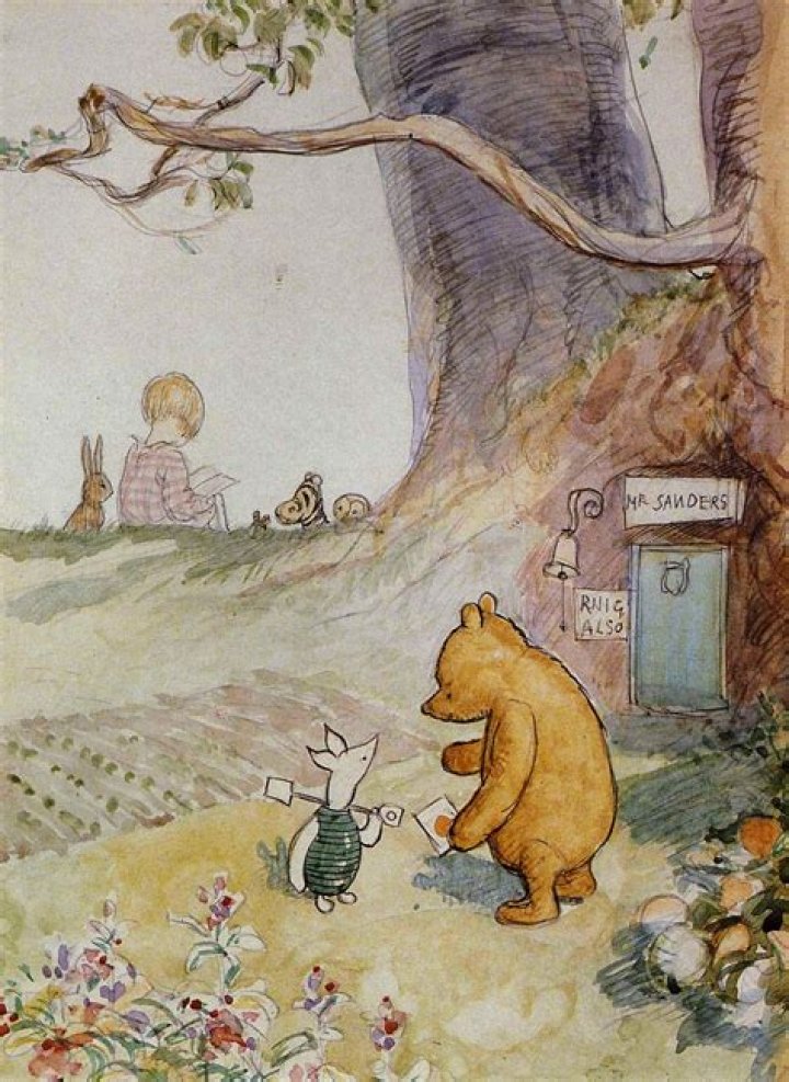 Classic Winnie the Pooh Pooh Song Lyrics Pooh Wall Art Etsy