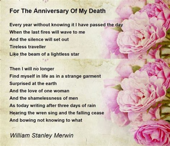 Death anniversary Poems