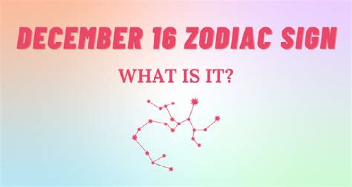 December 16 Zodiac Sign Explained So Syncd
