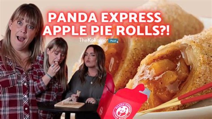 Deliciously Sweet: The Apple Pie Roll At Panda Express