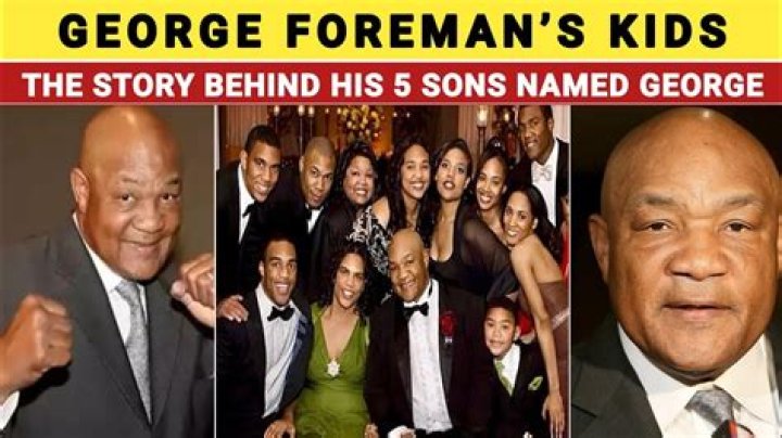 Did Foreman have kids with his first wife? Meet Michi Foremanm