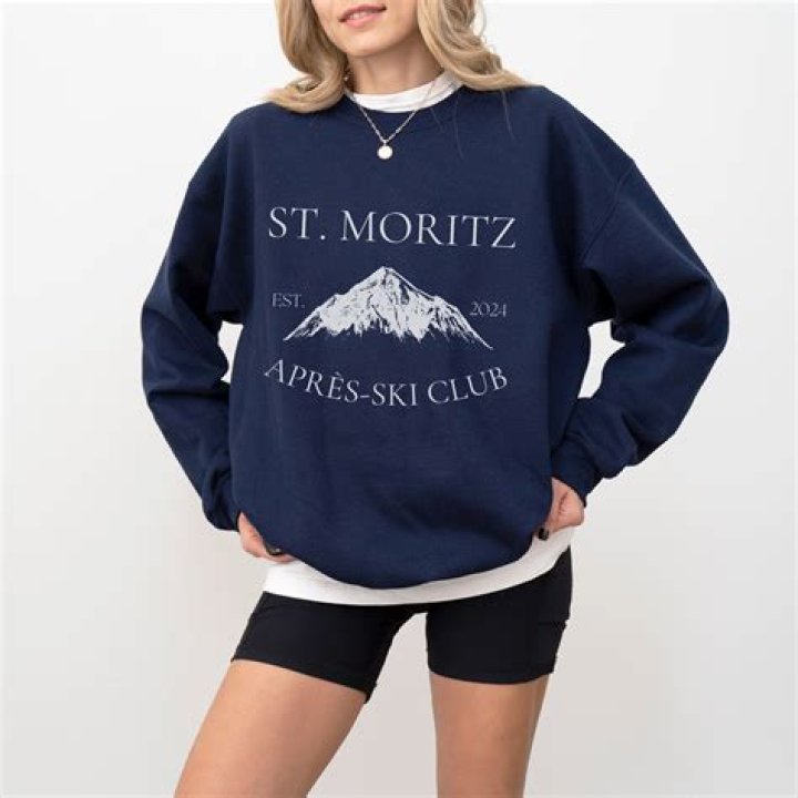 Discover The Allure Of The Erica Saint Moritz Sweatshirt