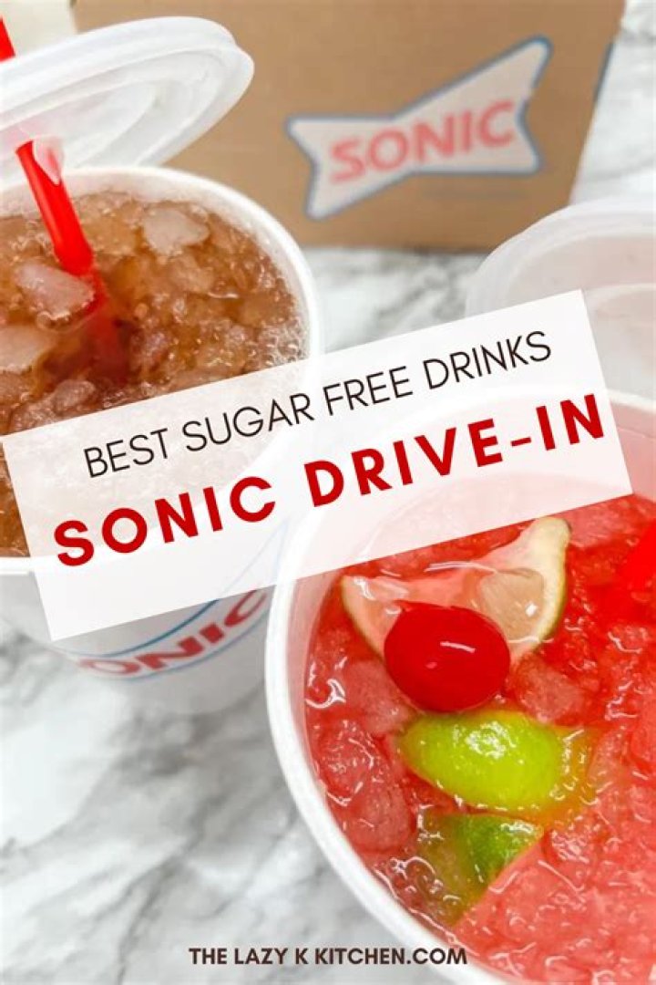 Discover The Delight Of Sonic Sugar Free Slush