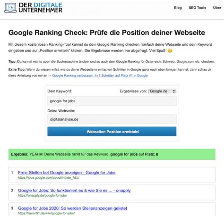 Discover Your Website's Google Ranking: Check Site Position Now
