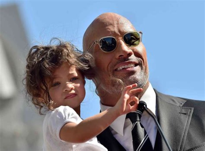 Dwayne Johnson&rsquo;s 2YearOld Daughter Jasmine Paints His Nails Red