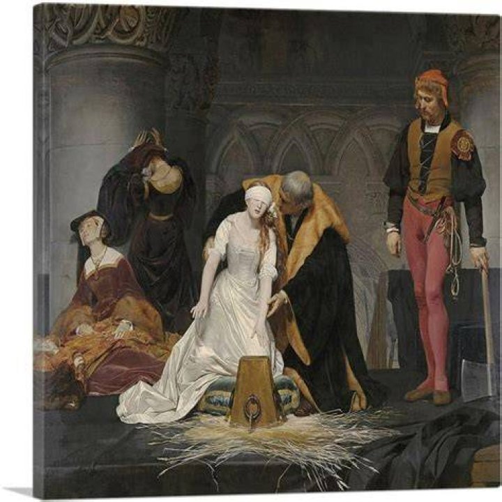 FilePAUL DELAROCHE Ejecuci&oacute;n de Lady Jane Grey (National Gallery de
