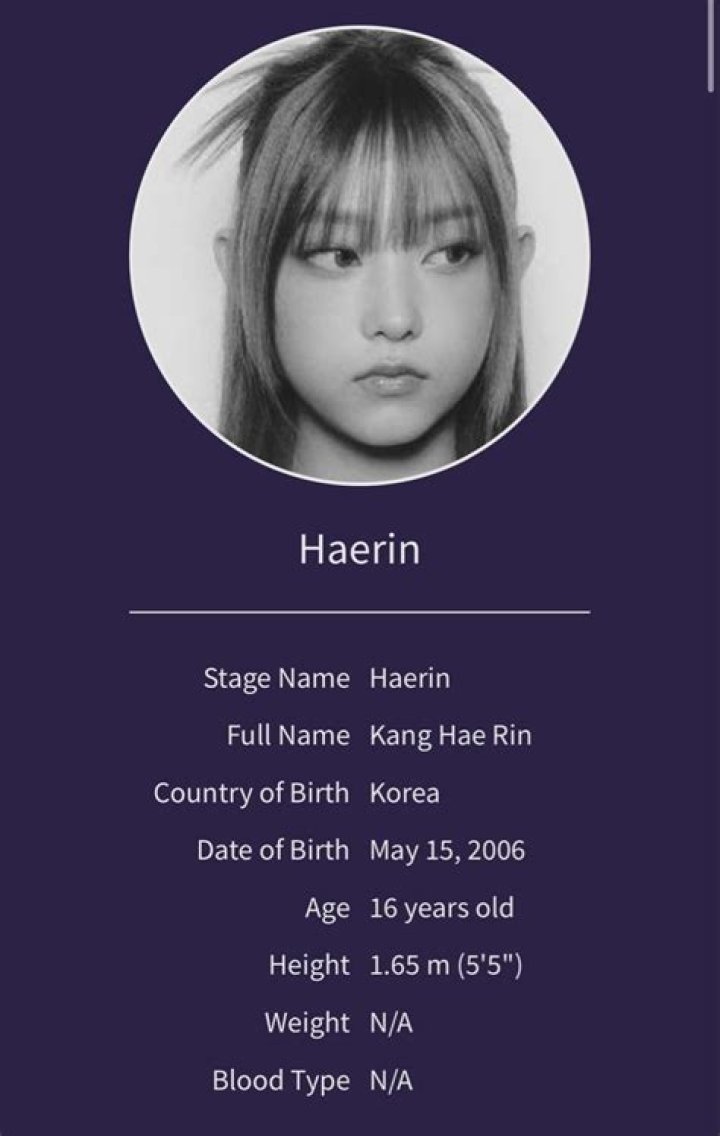 How old is Haerin from NewJeans? NewJeans 17 facts about the Super