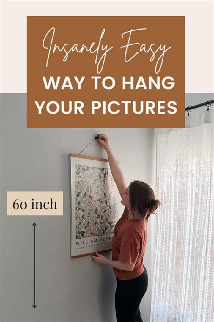 How To Hang A Picture The Easy Way Making Manzanita atelieryuwa.ciao.jp