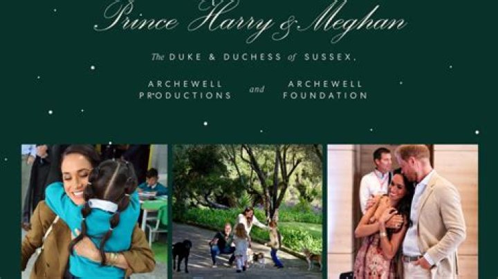 Inside The Magic Of The Harry And Meghan Christmas Card