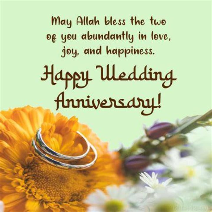 Islamic Wedding Anniversary Wishes, Messages and Duas WishesMsg