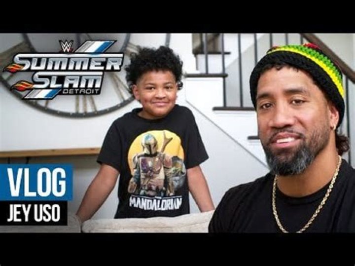 Jey Uso&rsquo;s son predicts Tribal Combat WWE SummerSlam 2023 Vlog YouTube