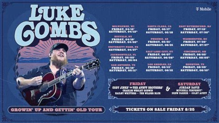 Luke Combs Concert Tickets Glenda Chickie