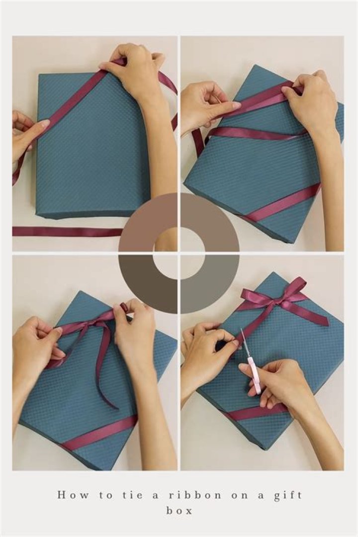 Mastering The Art Of Wrapping Ribbon Around A Box