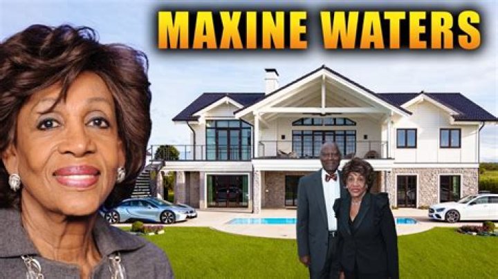 Maxine Waters Net Worth Animascorp
