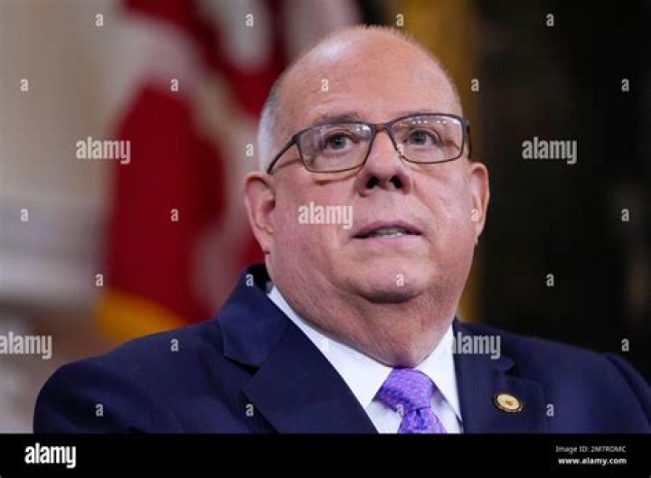 Md. Gov. Larry Hogan, the happiest, sweatiest guy at the inaugural ball
