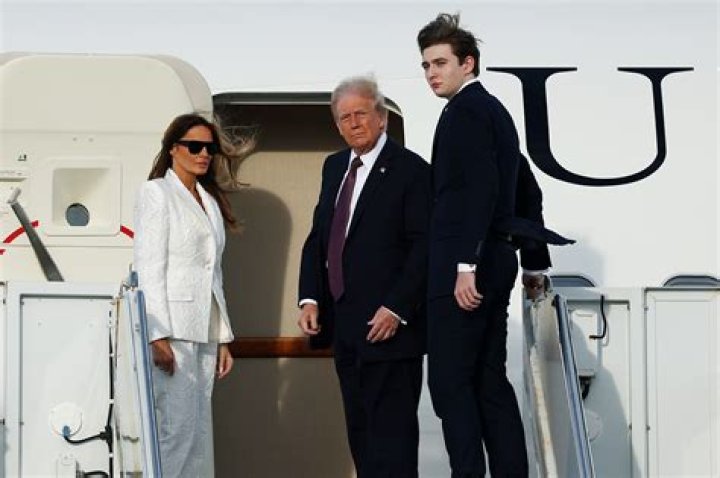 Melania Trump, son Barron move into the White House AP News