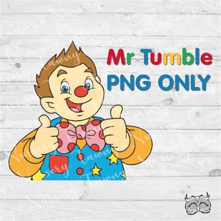 Mr Tumble PNG Mr Tumble Clipart Cartoon Etsy UK