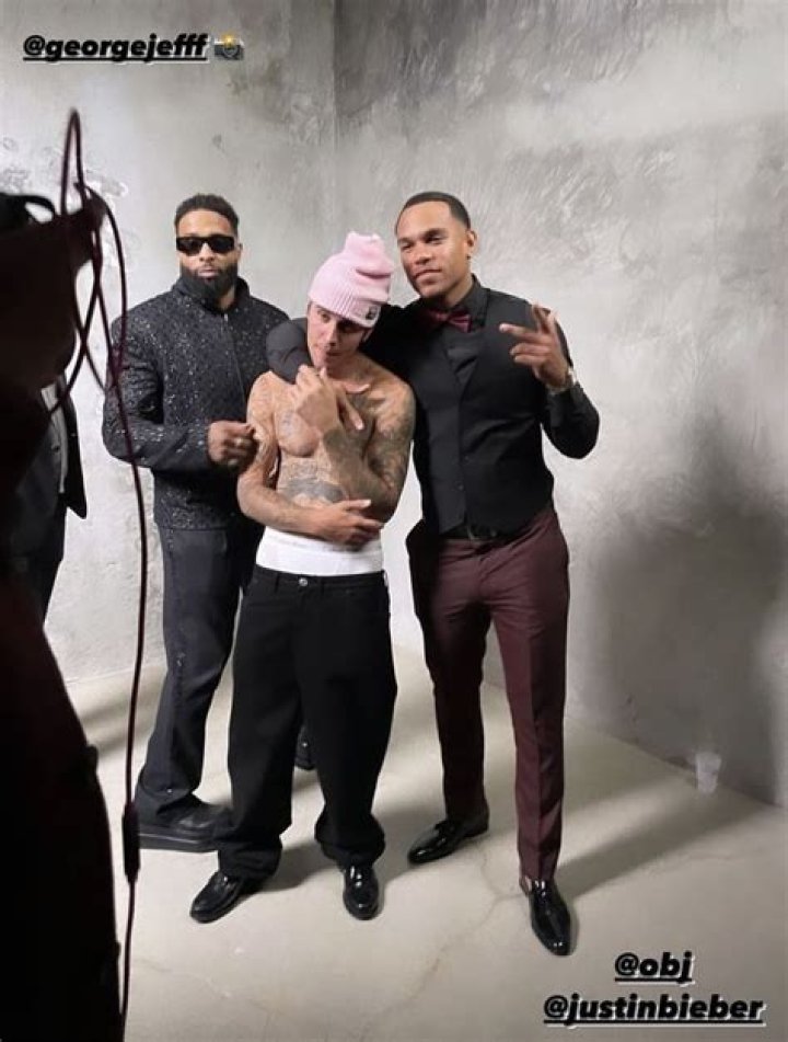 November 5 Justin at Odell Beckham JR&rsquo;s 30th birthday party at Mother