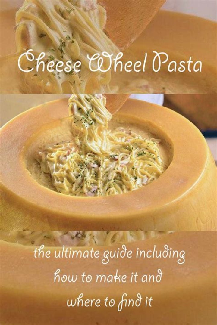 Pasta In Cheese Wheel NYC: A Culinary Delight