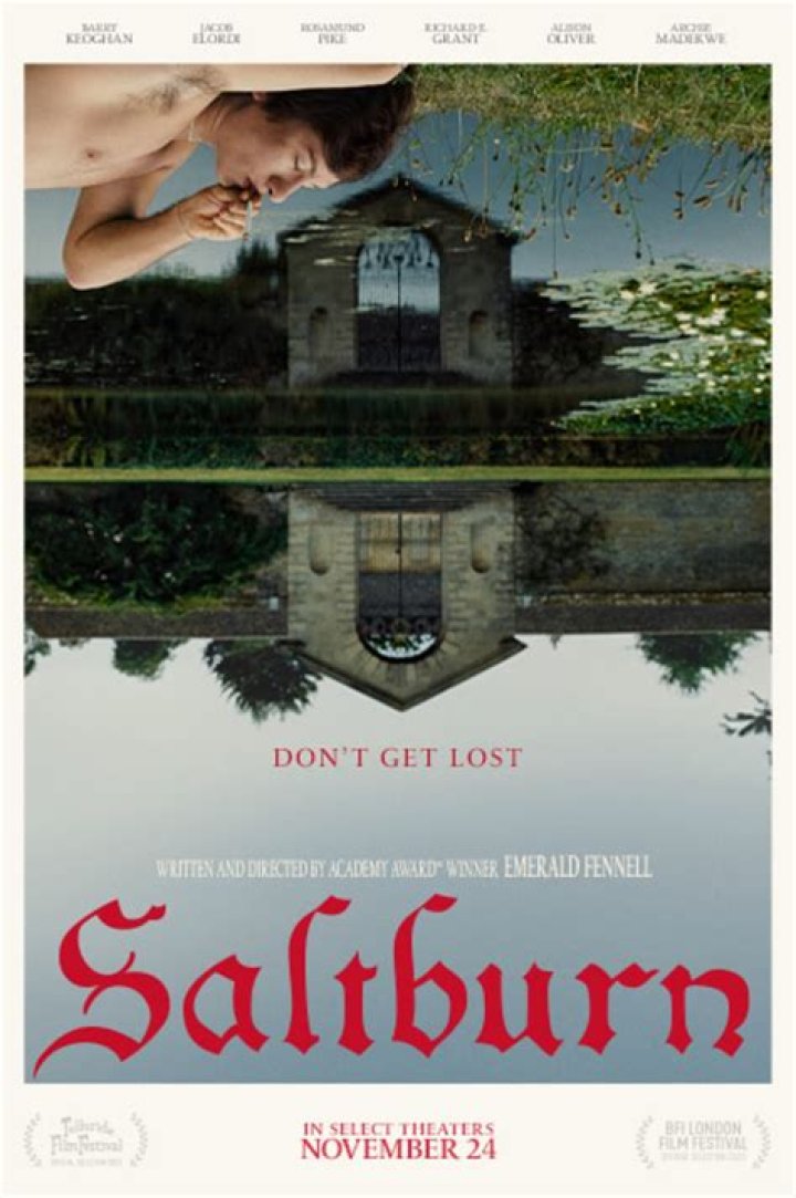 Saltburn First Teaser Trailer, Posters, And New Images Released
