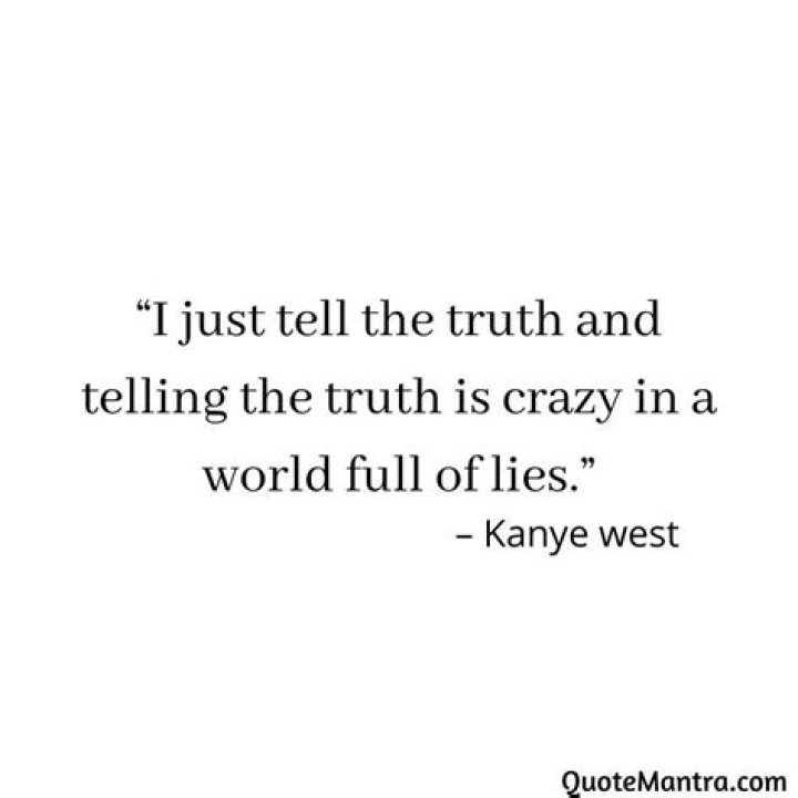 Telling The Truth In A World Full Of Lies
