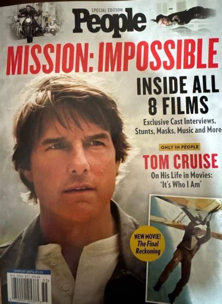 Tom Cruise, People Magazine's "Sexiest Man Alive" in 1990. &copy; Gary Lewis