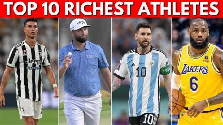 Top 10 RICHEST Athletes of All Time YouTube