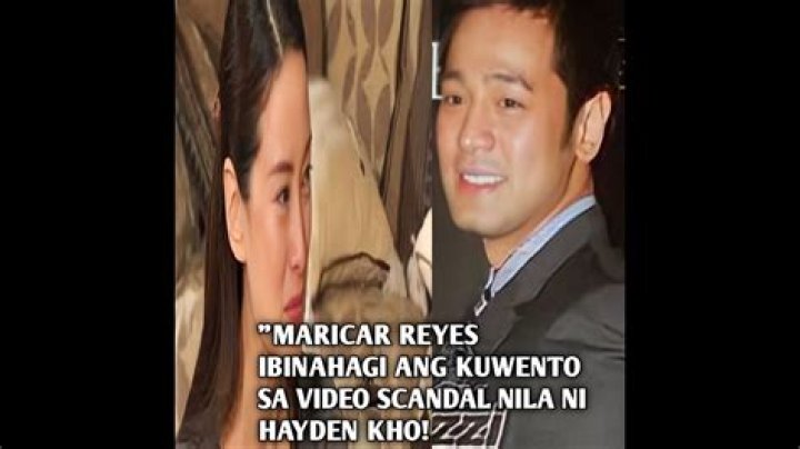 Unraveling The Hayden Kho And Maricar Reyes Sex Video Controversy