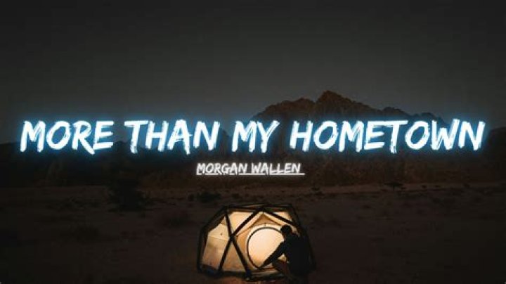Wallen More Than My Hometown (Official Music Video) YouTube