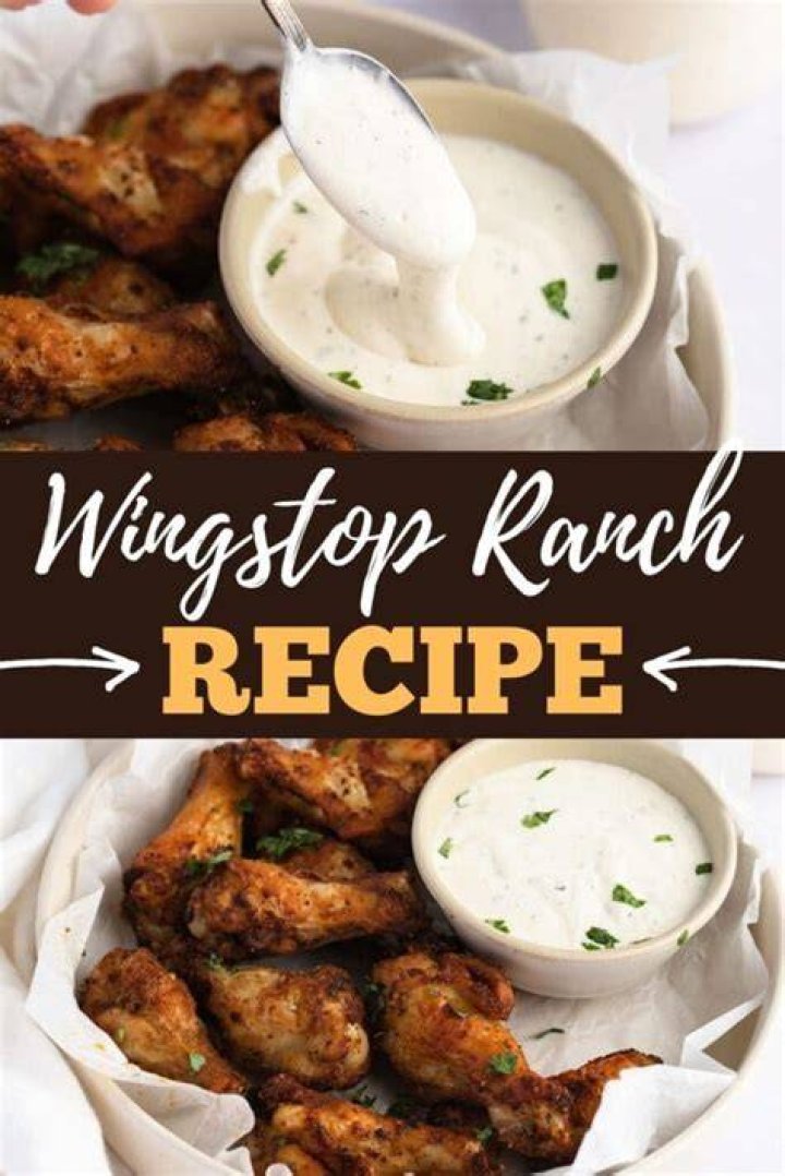 Wingstop Ranch Recipe (Copycat) Insanely Good