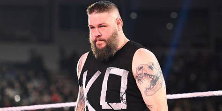WWE Superstar Kevin Owens (Kevin Steen) and his wife Karina Steen WWE