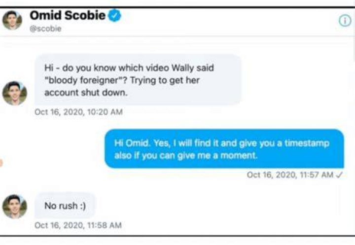 Yankee Wally V Omid Scobie 2022 Sadie Quinlan & Met Police
