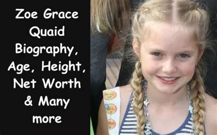 Zoe Grace Quaid Biography, Age, Height, Net Worth & Many more